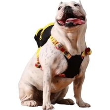 Esranın Dünyası Göğüs Tasması, Geri Dönüştürülmüş Malzeme, Ayarlanabilir, Çok Cepli - Large Boy