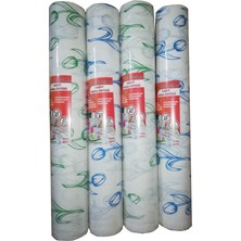 Merpak Ambalaj Kağıt Masa Örtüsü 24 Metre 16 Yaprak 100X150 cm Kullan At Masa Örtüsü Sıvı Geçirmez Desenli Örtü