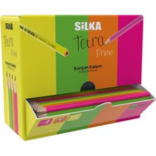 Nusrat Bilişim Silka Kurşun Kalem Hex Prıme Neon 144 Lü Stand ART.1498ST