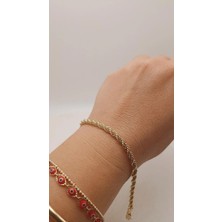 Tılsım Accesories Xupıng Gold Çelik Bileklik