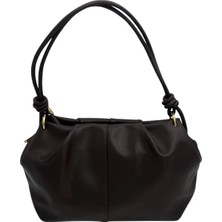 Rivina Marla Kadın Askısı Düğüm Detaylı Orta Boy El Kol ve Omuz Çantası 35X20 cm