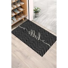 Calperia Monnheın Kapı Önü Paspası - Modern ve Şık Kapı Paspası | Ev, Ofis ve Dış Mekân Kullanımı Için (Hello Zigzag)