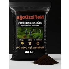 Calperia Doğal Katı Solucan Gübresi - 2,5 Kg, Organik Toprak Düzenleyici