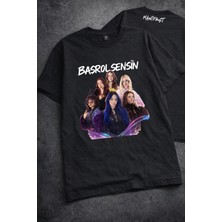 BarsDepo Manifest Özel Tasarım Premium Baskılı , Oversize Unisex Tişört Çocuk / Yetişkin