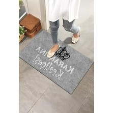 Calperia Monnheın Kapı Önü Paspası - Modern ve Şık Kapı Paspası | Ev, Ofis ve Dış Mekân Kullanımı Için (Karantina Kraliçesi)