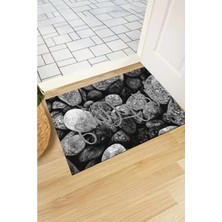 Calperia Monnheın Kapı Önü Paspası - Modern ve Şık Kapı Paspası | Ev, Ofis ve Dış Mekân Kullanımı Için (Siyah-Beyaz Şıklık)