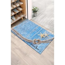 Calperia Monnheın Kapı Önü Paspası - Modern ve Şık Kapı Paspası | Ev, Ofis ve Dış Mekân Kullanımı Için (Ocean Serenity)