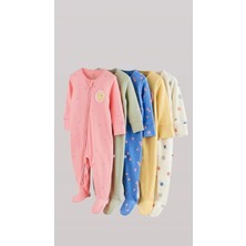 Next Baby Çiçek Desenli 5'li Tulum Set