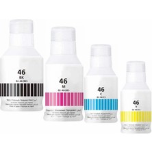 Canon Gı-46 Maxify GX6040/3040/5040/7040 4 Renk Orijnal Mürekkep Seti