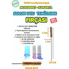 Feroxit Kuş Suluk Temizleme Fırçası 20 cm – Muhabbet Kanarya Suluk Ucu Temizleyici Fırça
