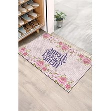 Calperia Çizgili Desenli Kapı Paspası - Modern ve Şık Giriş Alanları Için