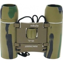 SHC4200 70X60 Cepte Taşımalı Kauçuk Kaplamalı Mini Dürbün Kamuflaj