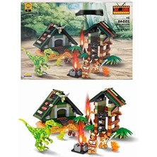 Esranın Dünyası 252 Parça Dinozor ve Savaşçı Seti - Eğlenceli Oyun Deneyimi