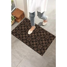 Calperia Monnheın Kapı Önü Paspası - Modern ve Şık Kapı Paspası | Ev, Ofis ve Dış Mekân Kullanımı Için (Gece Çiçeği)