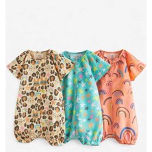 Next Baby Pamuklu Animal 3'lü Romper Set