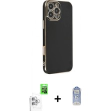 İlk El Grup Ieg™ iPhone 16 Pro Yankı Serisi - Siyah Joko Magic 5d Cam + Beyaz Raze Metal Kamera Lens