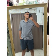 Tuba Toptaş Örme Krep Polo Yaka Tshirt
