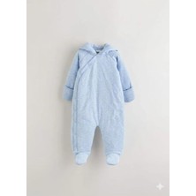 Next Baby Pamuklu Polar Astarlı Bebek Astronot Tulum