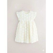 Next Baby Pamuk Astarlı 3 Boyutlu Elbise