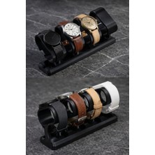 Pratik 4'lü Saat Standı ve Saat Sergileme Ünitesi - Modüler Saat Organizer