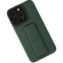 Colezium Iphone 14 Pro Kılıf Mega Standlı  - Yeşil