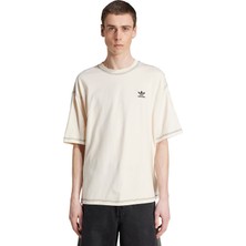 Adidas Essentıals Tee Erkek Beyaz Tişört JW0970