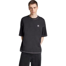 Adidas Essentıals Tee Erkek Siyah Tişört JW0971