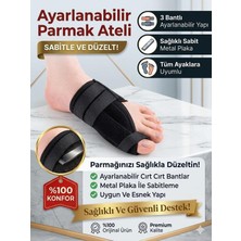 Ankaflex Gece Ayak Başparmak Ateli Halluks Parmak Çıkıntı Kemik Düzeltici Bir Çift Aparat