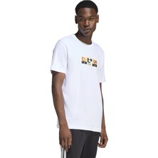 Adidas M Mos Stamps T Erkek Beyaz Tişört KB2509