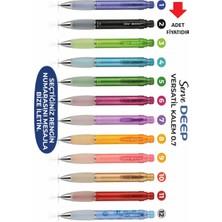 Anı Ofis Kırtasiye Mekanik Versatil Uçlu Kalem Pastel Doğa Serisi 0.7 Ergonomik Tutuş Renk Seçenekli