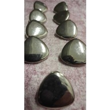 ILCARE Sılver Kaplama Metal Düğme 35 Boy 22 mm 9 Adet