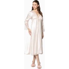 Pierre Cardin Inci 6'lı Full Güpür Gecelik Sabahlık Tk 6620