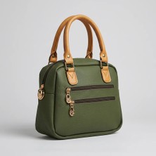 MG Concept Kadın El ve Omuz Çantası Çok Gözlü Fermuarlı Şık Günlük Kullanım Çapraz Askılı Çanta Kahve Krem Mavi Siyah