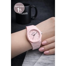 Bluem Axis Serisi Nexus Unisex Su Geçirmez Polikarbon Kordonlu Sportif Kol Saati