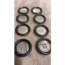 ILCARE Polyester Düğme 36 Boy 28 mm 8 Adet