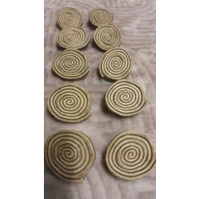 ILCARE Polyester Düğme 28 Boy 17 mm 10 Adet