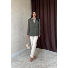 Infivento Haki Blazer Ceket