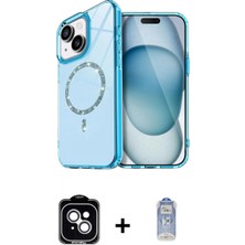 İlk El Grup Ieg™ iPhone 14 Kıvılcım Form Prime - Siyah Joko Magic 5d Cam + Gümüş Pvd Metal Kamera Lens