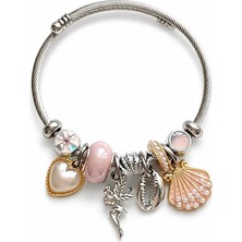 Venüs Design Çelik Charm Bileklik