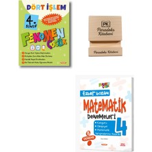 Fenomen Yayıncılık Fenomen 4. Sınıf Dört Işlem ve Matematik Denemeleri + Telefon Standı