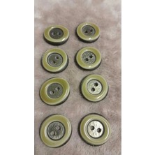 ILCARE Polyester Düğme 24 Boy 15 mm 8 Adet