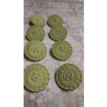 ILCARE Polyester Düğme 35 Boy 22 mm 8 Adet