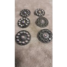 ILCARE Metal Düğme 36 Boy 22 mm 6 Adet