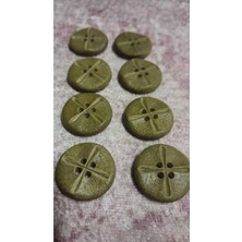 ILCARE Polyester Düğme 34 Boy 22 mm 8 Adet