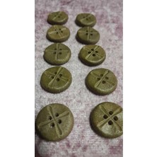 ILCARE Polyester Düğme 25 Boy 17 mm 8 Adet