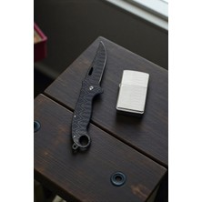 SürLaz Sevgililer Günü Özel Hediye Seti Özel Üretim Figürlü(Desenli) Cep Çakısı ve Çakmak