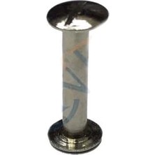 Twin Store Cilt Menü, Katalog, Kartela Vidası, 9 mm - Nikel, 100 Adet