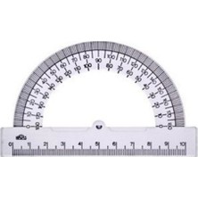 Hatas Eko Plastik Minkale 10CM Açı Ölçer - 1 Adet