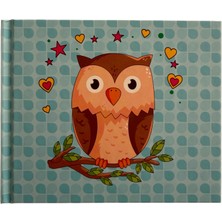 Elma Kırtasiye Sevimli Hayvanlar Serisi 12.5X10 Sert Kapak Çizgili Defter 96 Yp.