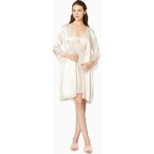 Pierre Cardin 6'lı Inci Kısa Gecelik Sabahlık Çeyiz Set 6040